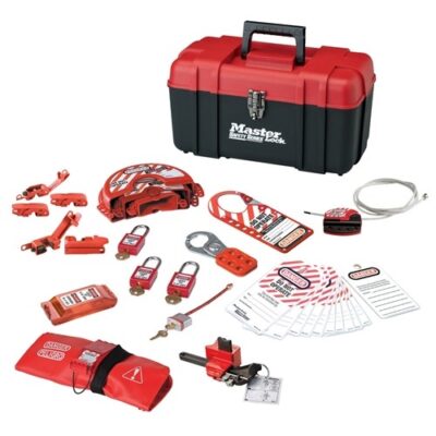 MasterLock 1457VE410KA Personal Lockout Kit – Valve and Electrical