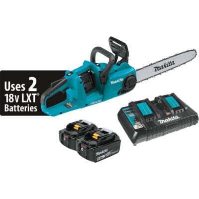 Makita XCU04PT 18V X2 (36V)Lithium-Ion Brushless Cordless 16″ Chain Saw Kit