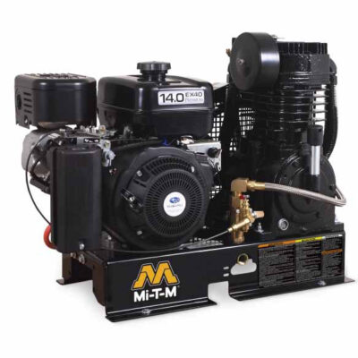 Mi-T-M ABS-14S-B Base Mount Two Stage Gasoline Air Compressor