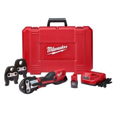 Milwaukee 2473-22 M12 Force Logic Press Tool 1/2″ – 1″ Kit