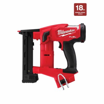 Milwaukee 2749-20 M18 FUEL 18GA 1/4″ NARROW CROWN STAPLER- TOOL ONLY