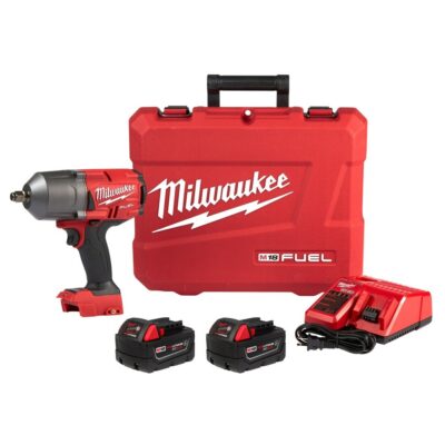 Milwaukee 2767-22R M18 FUEL High Torque 1/2″ Impact Wrench with Friction Ring Kit