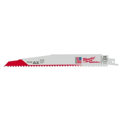 Milwaukee 48-01-7026 Super Sawzall Blade 5 Teeth per Inch 9-Inch Length, Ax(100 Pack)