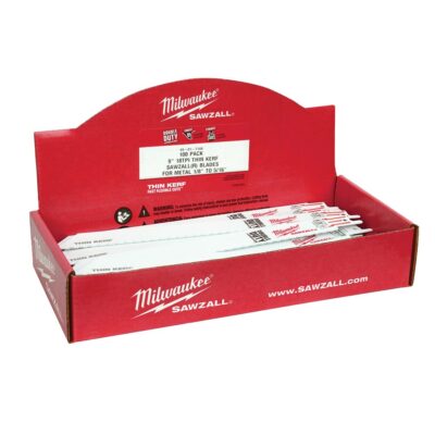 Milwaukee 48-01-7187 9″ 14 TPI SAWZALL Blades, 100 Pack