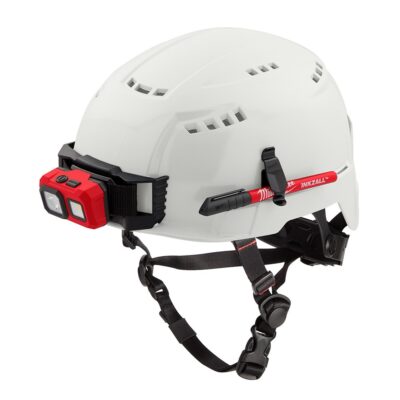 Milwaukee 48-73-1300 BOLT White Safety Helmet (USA) – Type 2, Class C, Vented