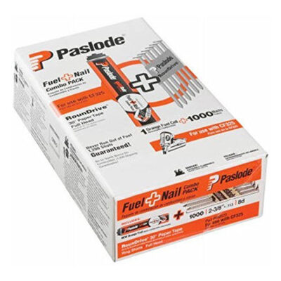 PasLode 650522 2-3/8″ x .113″ Brite Nails and Fuel Cell Combo Pack