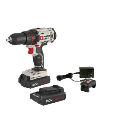 Porter Cable PCC601LB 20V Max 1/2″ Lithium Ion Drill/Driver