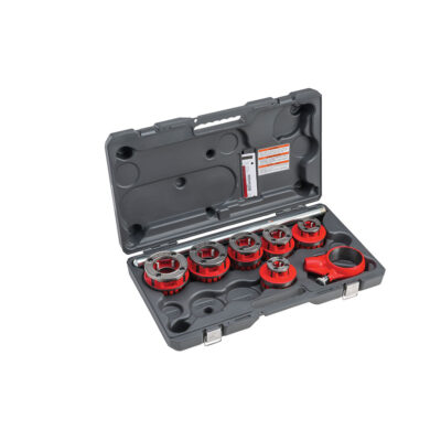 RIDGID 36475 12-R 1/2″ – 2″ NPT Exposed Ratchet Threader Set