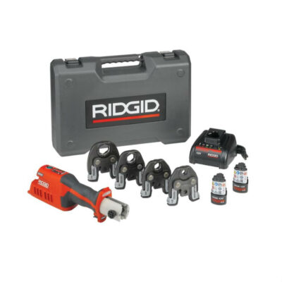 RIDGID 57363 RP 241 Compact Press Tool Kit with 1/2″-1-1/4″ ProPress Jaws