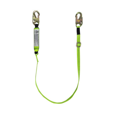 Safewaze FS560-AJ 4′-6′ Adjustable Lanyard With Double Locking Snap Hooks