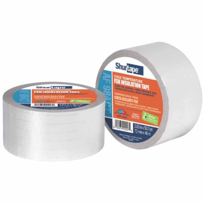 Shurtape 232036 AF 984CT Cold Temperature 3″ FSK Tape, Silver, 72mm x 46m