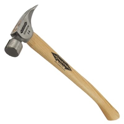 Stiletto TI14MC 14 oz. Titanium “Titan” Framer Hammer (Milled Face-Curved Handle)