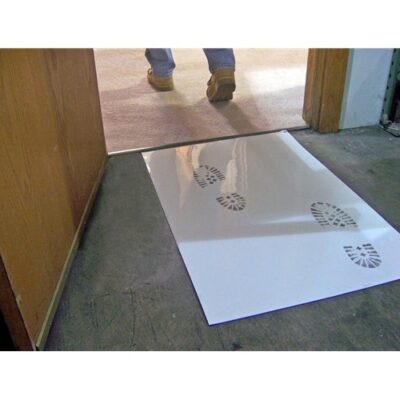 Surface Shields CM2436W4 Clean Mat Adhesive Sheets (White) 24″x 36″