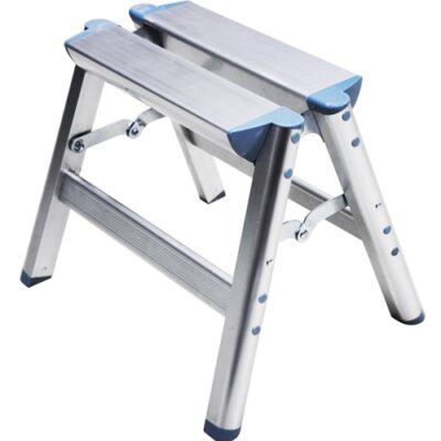 TeleSteps 100SS 12″ Aluminum Folding Step Stool