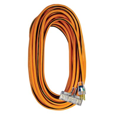 VOLTEC 05-00122 100′ 3 Conductor 300V Power Block Extension Cords SJTW