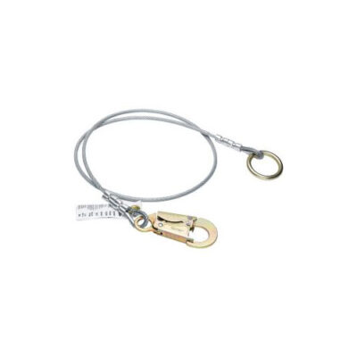 Werner A113008 8′ Anchor Extension (1/4″ Vinyl Cable, O-Ring, Snaphook)