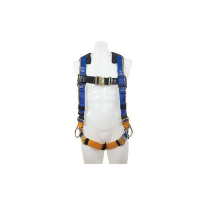 Werner H163002 Blue Armor, Chest & Legs Buckles, 4 D Rings, Harness, M/L