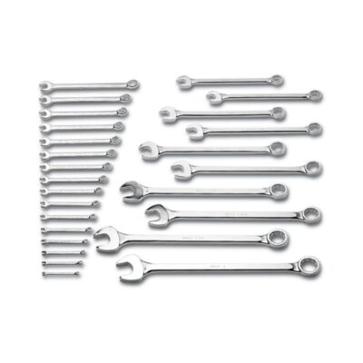 Wright Tool 726 Combination Wrench 26 Piece Set 12 Point Satin 1/4″ – 2″