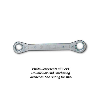 Wright Tool 9388 Ratcheting Double Box End Laminated Wrench 1-1/16