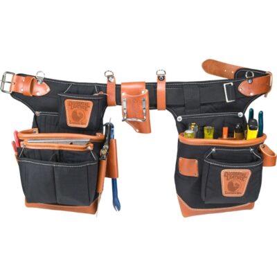 Occidental Leather 9850 Adjust-to-Fit FatLip Tool Belt Set – Black