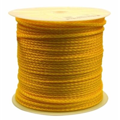 Rope Products 1/4X4000YP 1/4″x 4000 footyellow poly rope