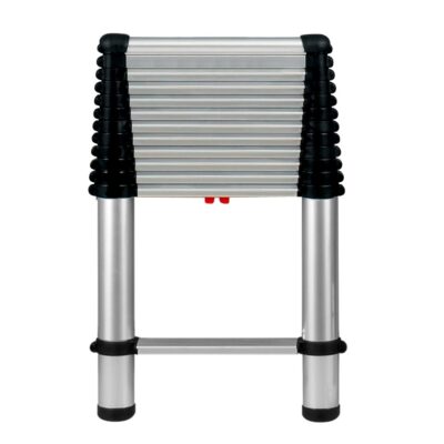 TeleSteps 1600E 30″-12.5′ Telescopic Ladder, 250 lbs rating